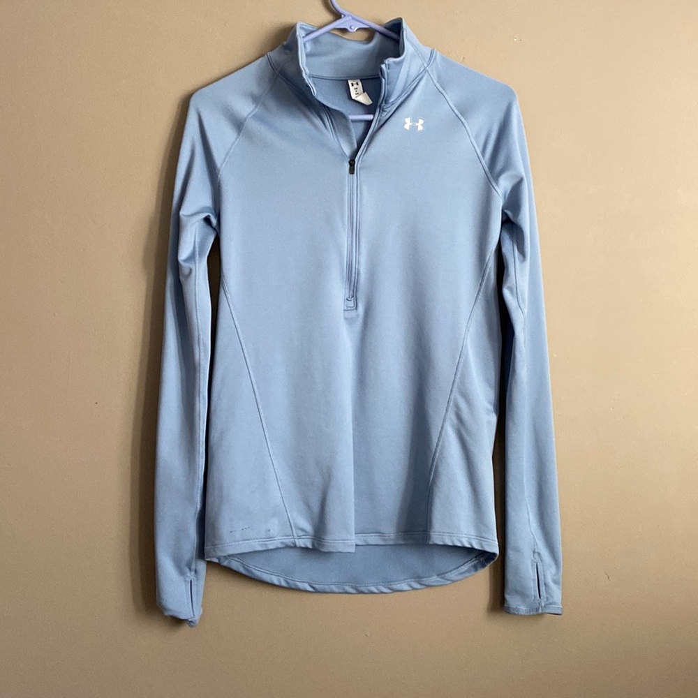 NWT Under Amour Cold Gear half zip.  Size small.